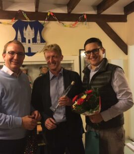 Landrat Markus Bauer, Torsten Reinharz und Dr. Roger Stöcker